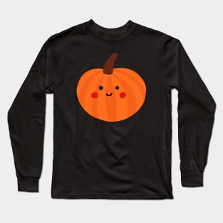 Cute Kawaii Pumpkin Long Sleeve T-Shirt